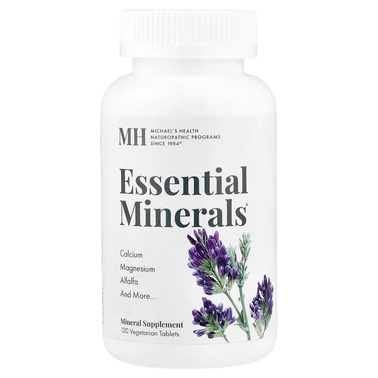 Michael's Health, Essential Minerals, 120 вегетарианских таблеток