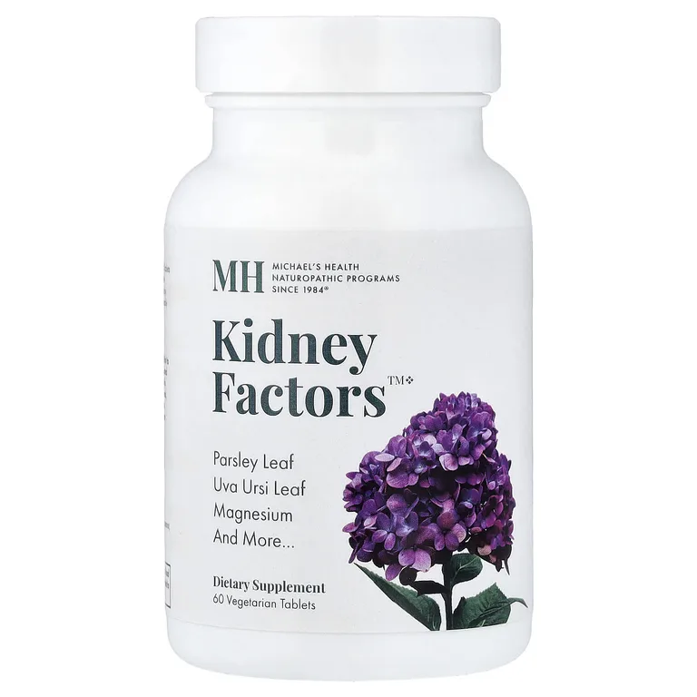 Michael's Health, Kidney Factors™, 60 вегетарианских таблеток