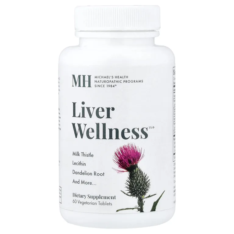 Michael's Health, Liver Wellness™, 60 вегетарианских таблеток