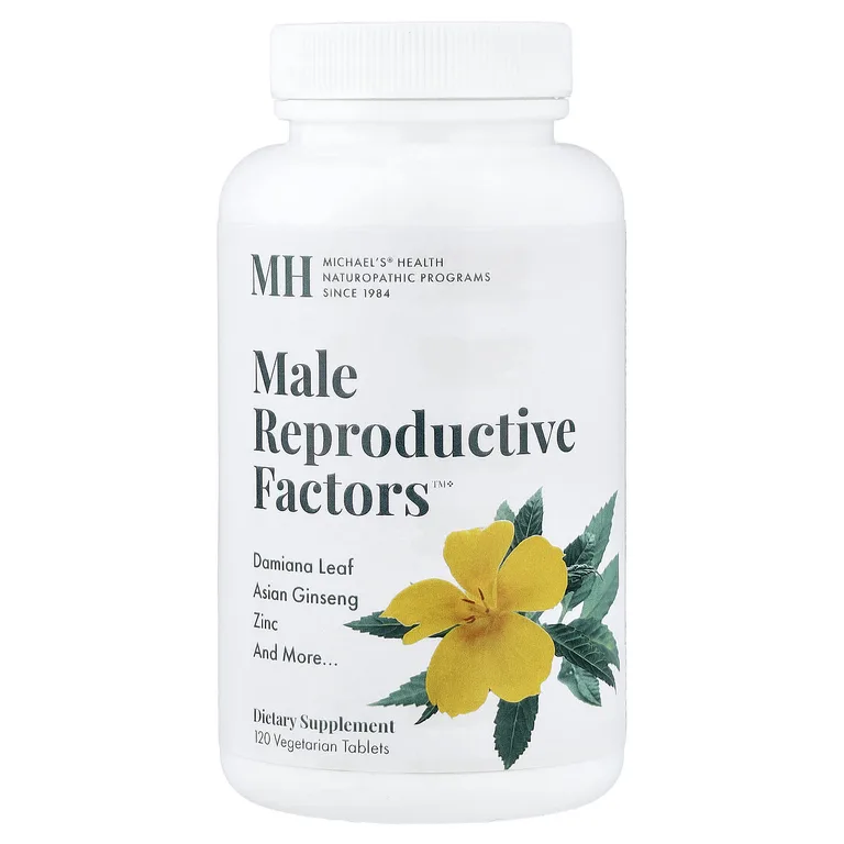Michael's Health, Male Reproductive Factors™, 120 вегетарианских таблеток