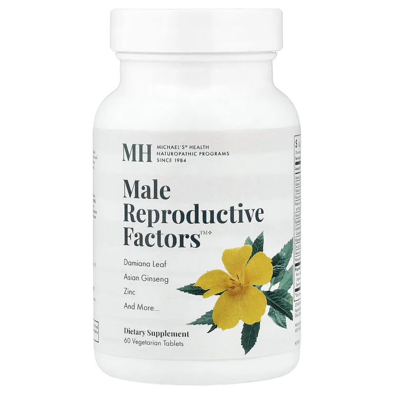 Michael's Health, Male Reproductive Factors™, 60 вегетарианских таблеток