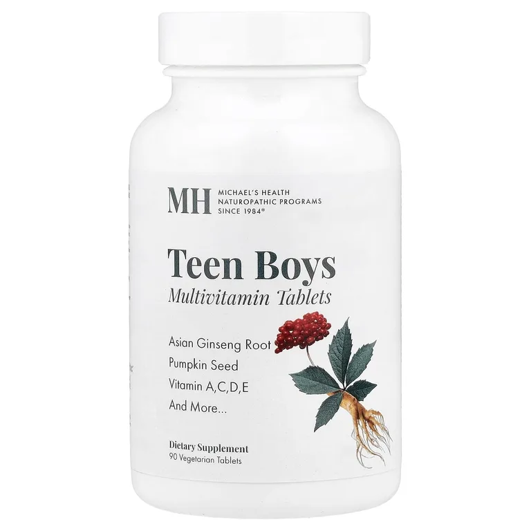 Michael's Health, Мультивитамины для мальчиков-подростков, 90 вегетарианских таблеток