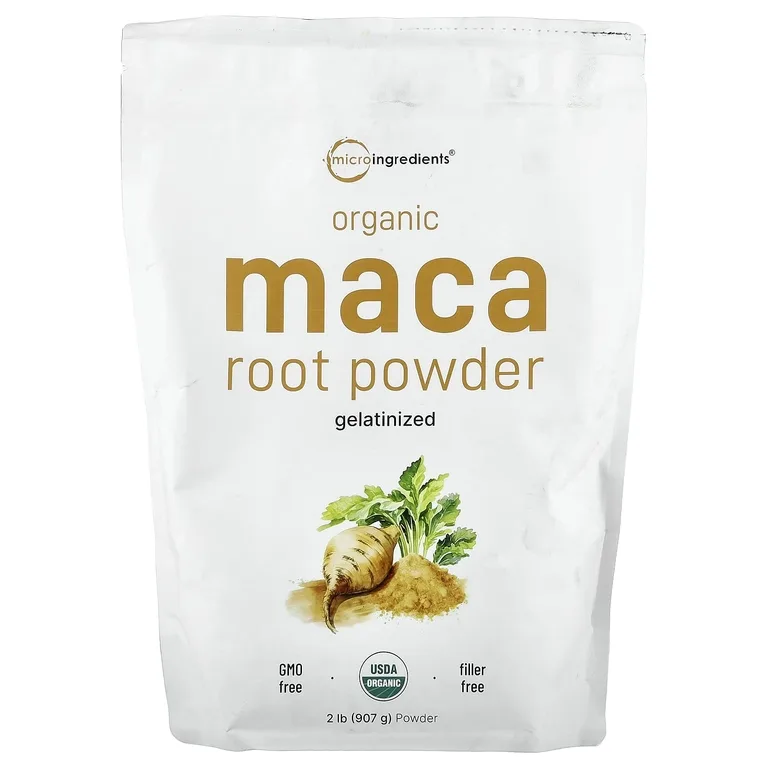 Micro Ingredients, Органический порошок из корня маки, 907 г (2 фунта)