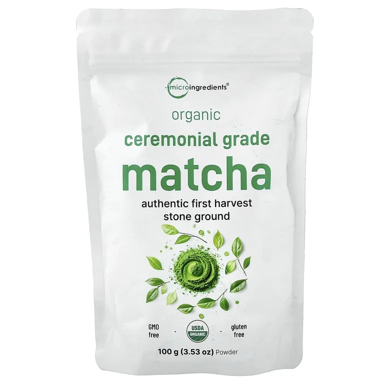 Micro Ingredients, органический церемониальный порошок матча, 100 г (3,53 унции)