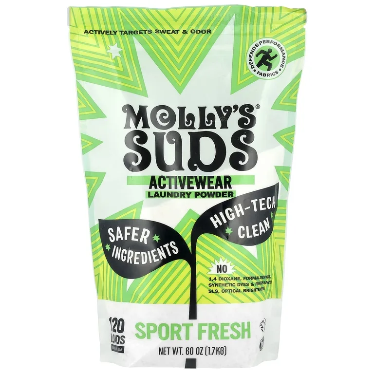 Molly's Suds, Порошок для стирки Activewear, Sport Fresh, 1,7 кг (60 унций)