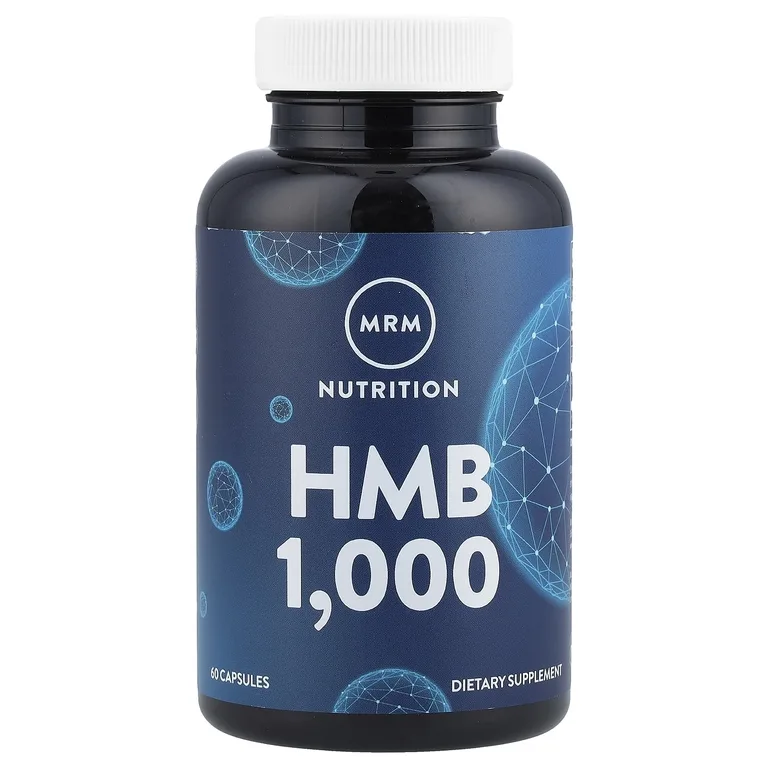 MRM Nutrition, бета-гидрокси-бета-метилбутират, 1000 мг, 60 капсул