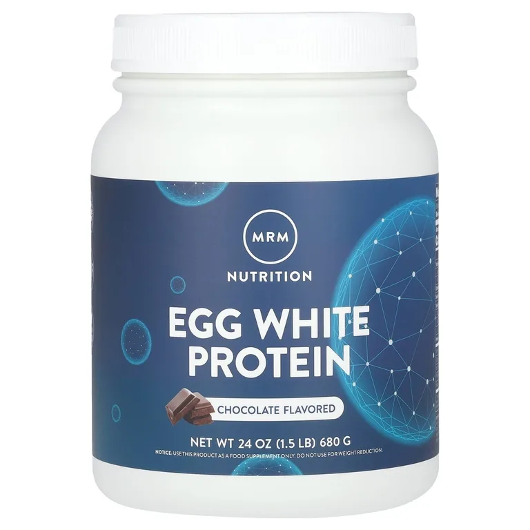 MRM Nutrition, Натуральный протеин яичного белка, шоколад, 680 г