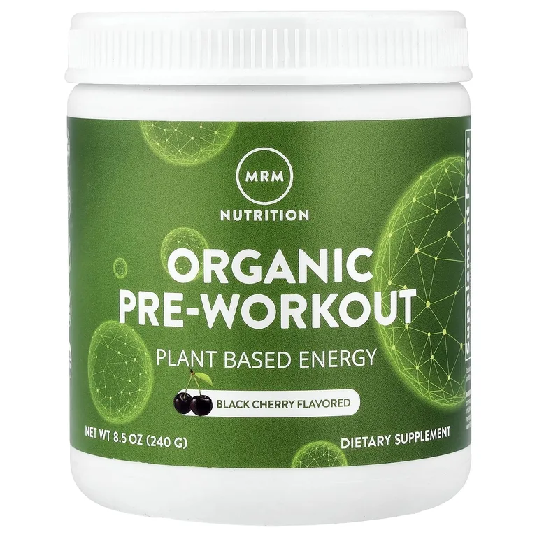 MRM Nutrition, Органический предтренировочный продукт, черная вишня, 240 г (8,5 унции)