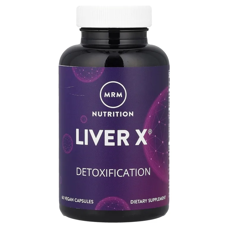 MRM Nutrition, поддержка печени и детоксикация, 60 веганских капсул