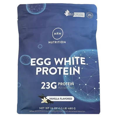 MRM Nutrition, протеин яичного белка, ваниль, 680 г (1,5 фунта)