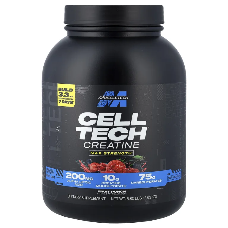 MuscleTech, креатин, фруктовый пунш, 2,63 кг (5,8 фунта)