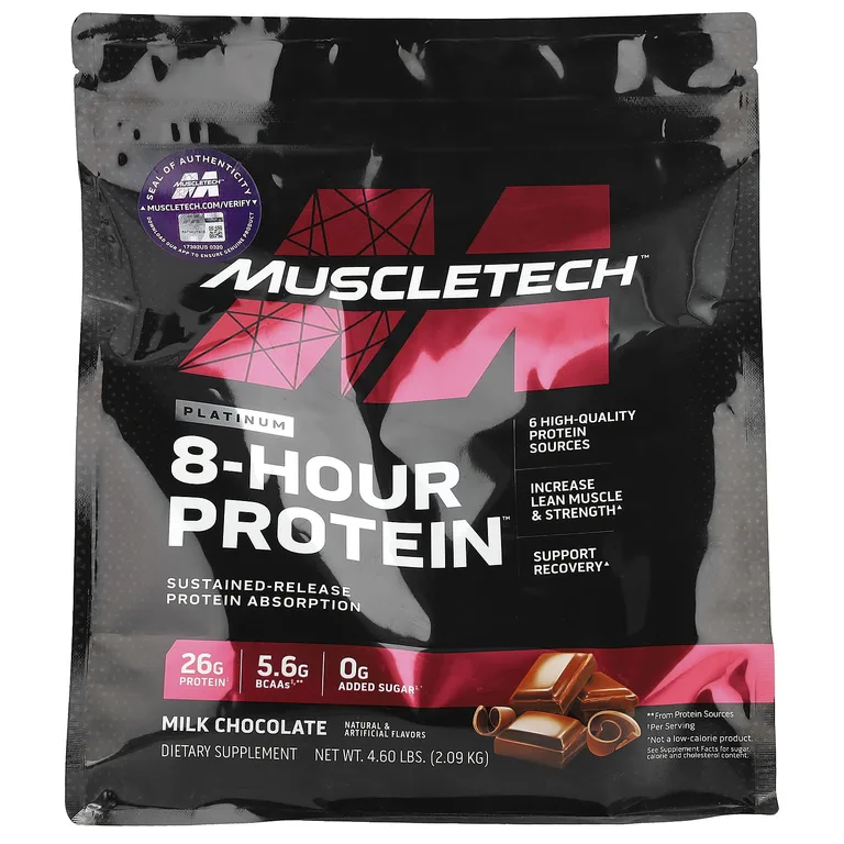 MuscleTech, смесь для приготовления протеинового коктейля, молочный шоколад, 2,09 кг (4,6 фунта)
