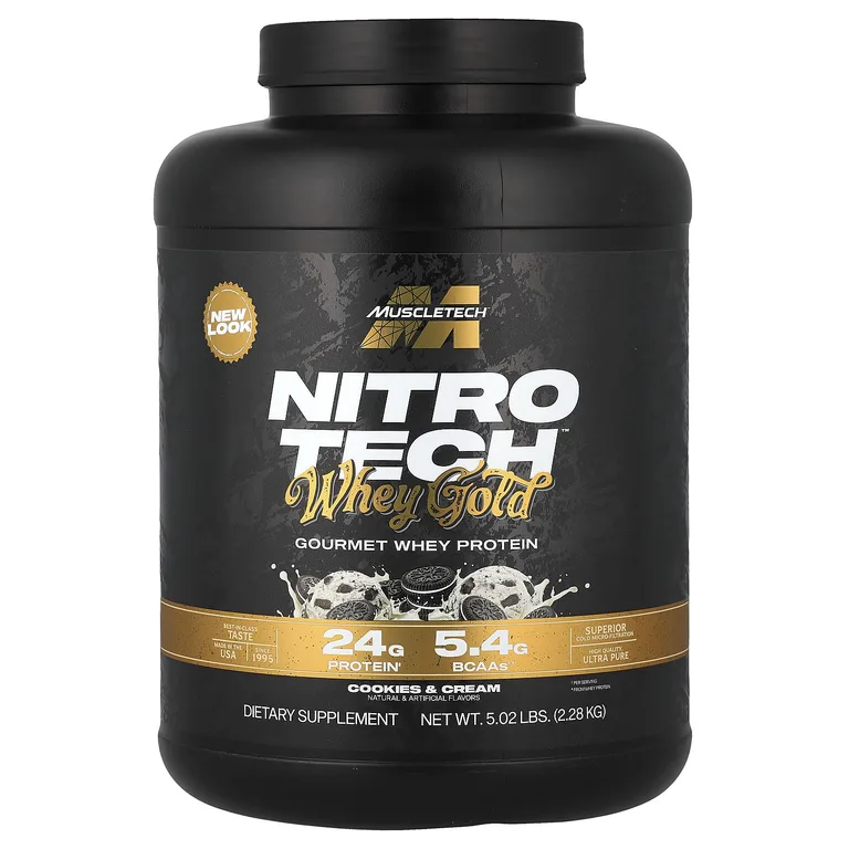 MuscleTech, сывороточный протеин, печенье и сливки, 2,27 кг (5 фунтов)