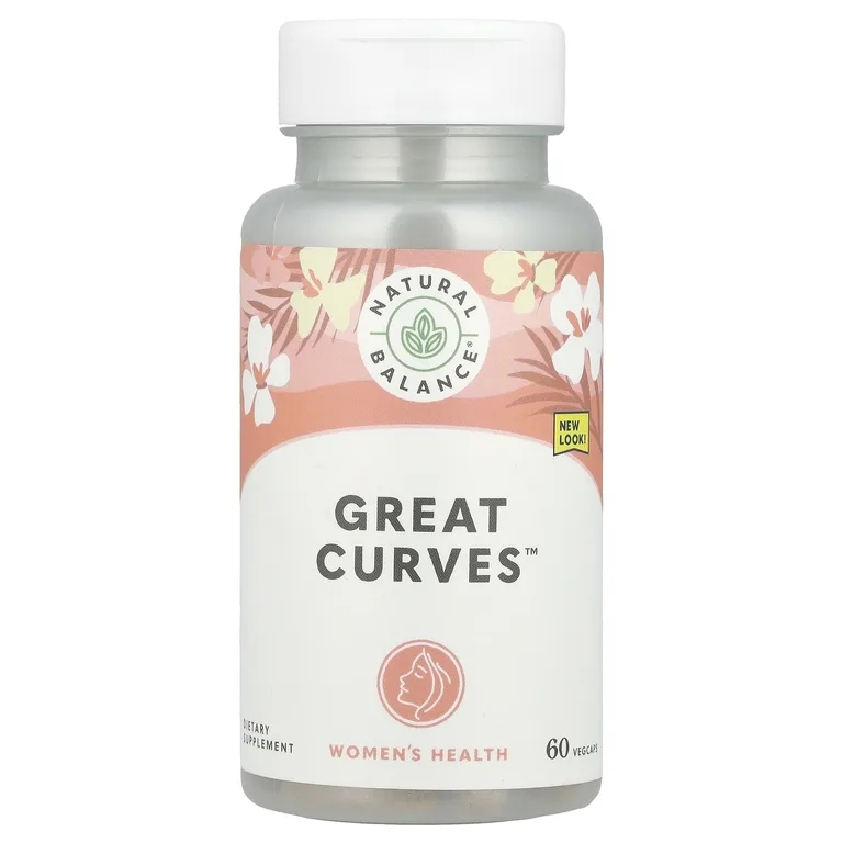 Natural Balance, формула для здоровья молочных желез, 60 растительных капсул