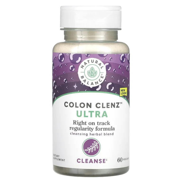 Natural Balance, Очищающая смесь трав, 60 вегетарианских капсул