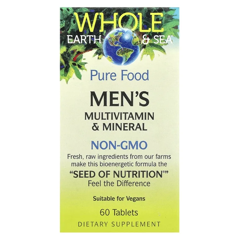 Natural Factors, мультивитамины и минералы для мужчин, 60 таблеток