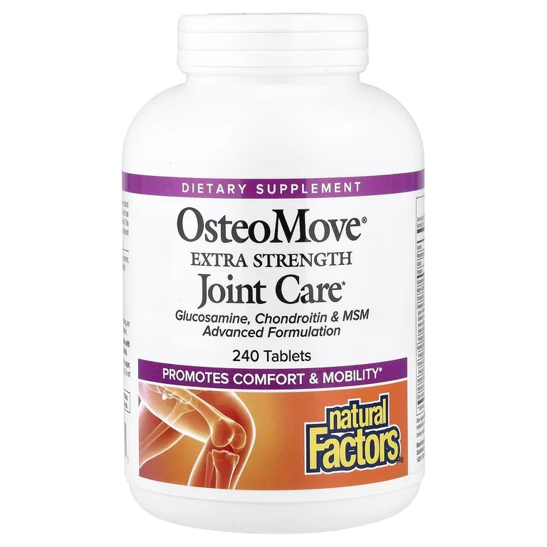 Natural Factors, OsteoMove®, средство для поддержки суставов, 240 таблеток