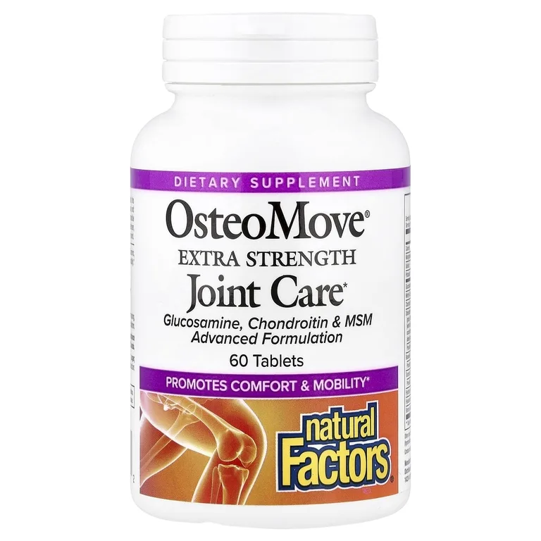 Natural Factors, OsteoMove®, средство для поддержки суставов, 60 таблеток