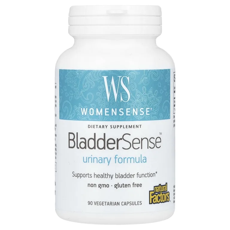 Natural Factors, WomenSense, BladderSense, 262 мг, 90 вегетарианских капсул