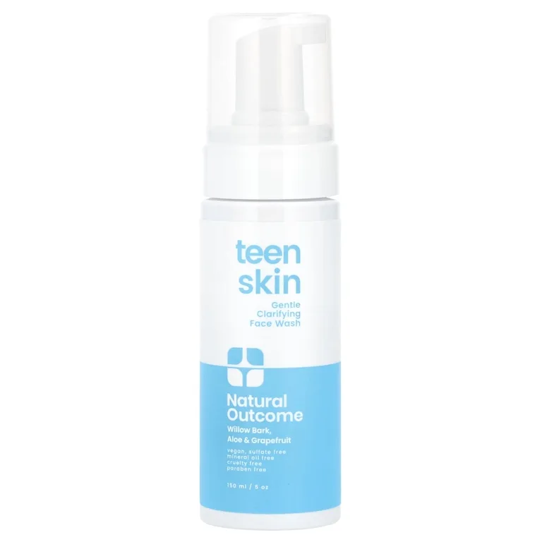 Natural Outcome, TeenSkin, мягкое очищающее средство для умывания, 150 мл (5 унций)