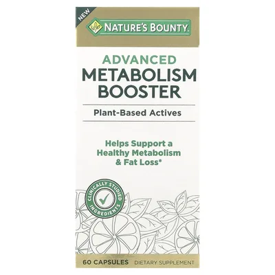 Nature's Bounty, Advanced Metabolism Booster, 60 капсул