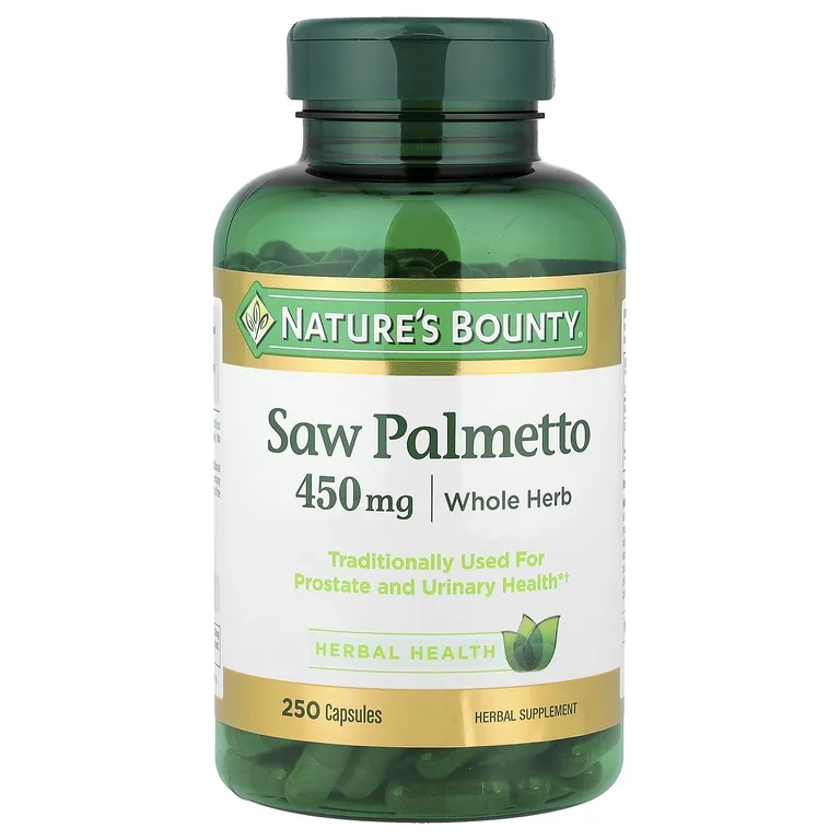 Nature's Bounty, Пальма сереноа, 450 мг, 250 капсул