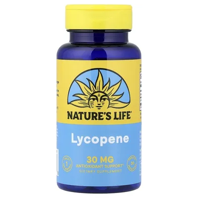 Nature's Life, ликопин, 30 мг, 30 таблеток