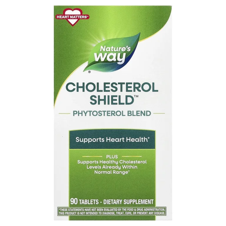 Nature's Way, Cholesterol Shield™, смесь фитостеролов, 90 таблеток