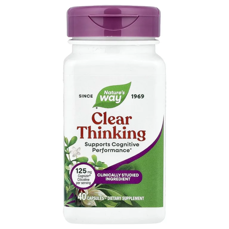 Nature's Way, Clear Thinking, 40 капсул