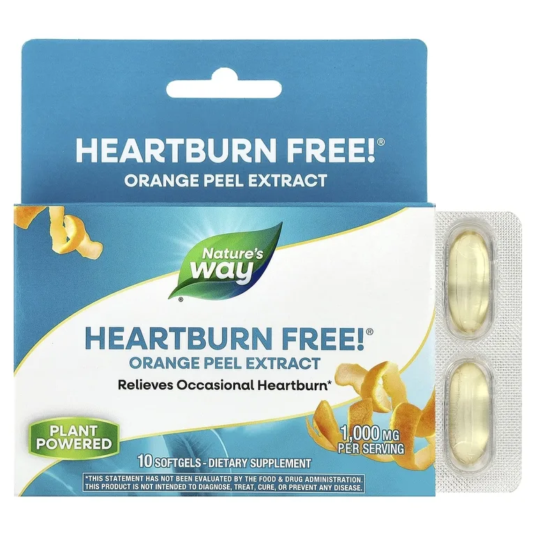 Nature's Way, Экстракт апельсиновой цедры, 1000 мг, 10 капсул