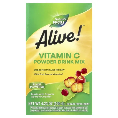 Nature's Way, фруктовый источник витамина C, 120 г (4,23 унции)