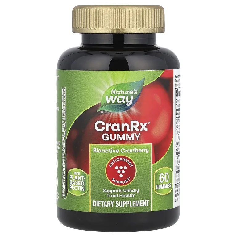 Nature's Way, жевательные таблетки с клюквой, 60 жевательных таблеток