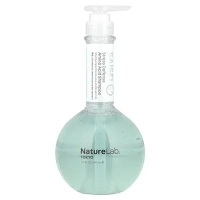 NatureLab Tokyo, Saisei, аминокислотный шампунь для защиты от стресса, 340 мл (11,5 жидк. Унции)