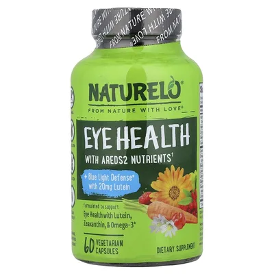 NATURELO, добавка для здоровья глаз, 60 вегетарианских капсул