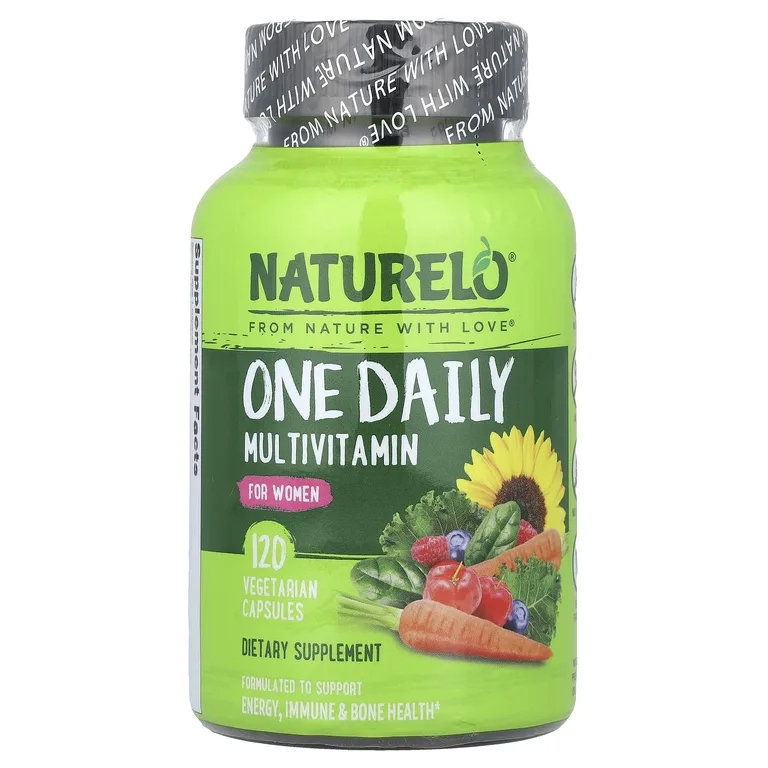 NATURELO, One Daily, мультивитамины для женщин, для приёма один раз в день, 120 вегетарианских капсул