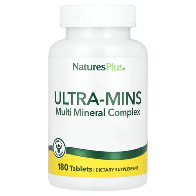 NaturesPlus, комплекс минералов, 180 таблеток