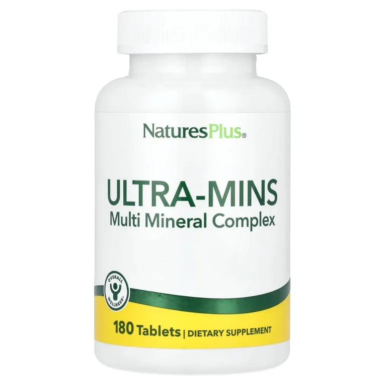 NaturesPlus, комплекс минералов, 180 таблеток