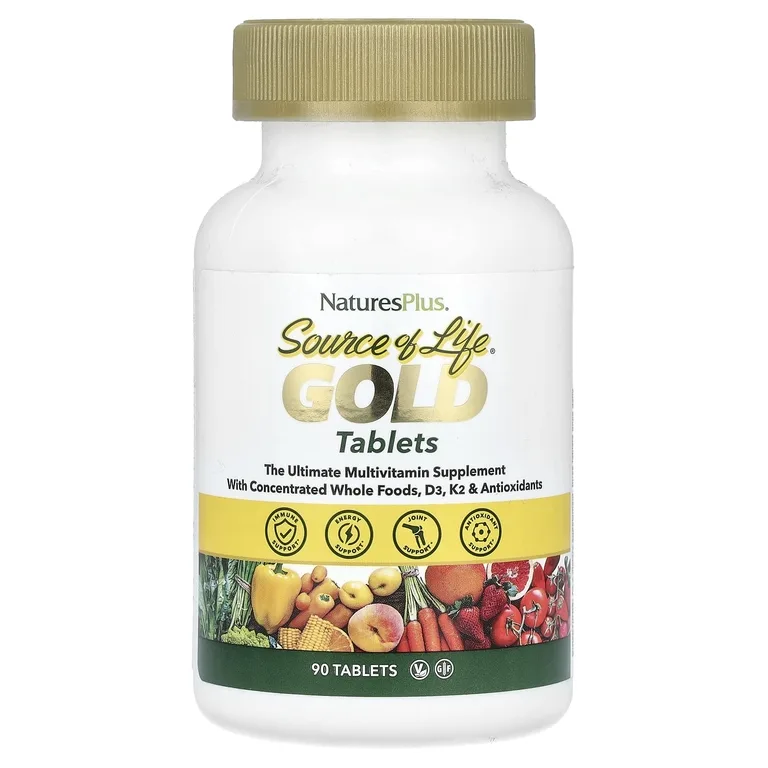 NaturesPlus, мультивитаминная добавка, 90 таблеток