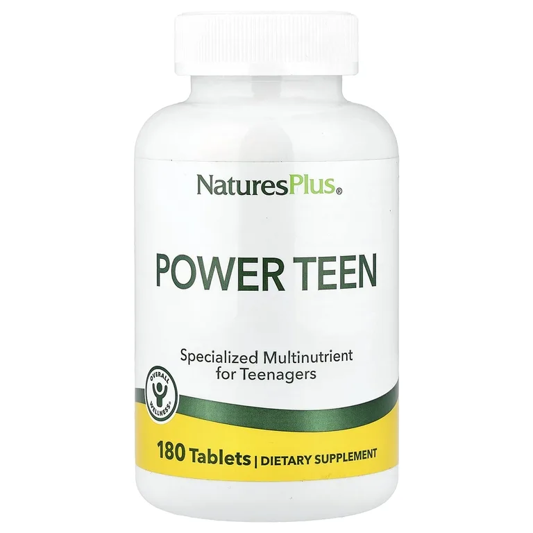NaturesPlus, мультивитамины и минералы для подростков, 180 таблеток