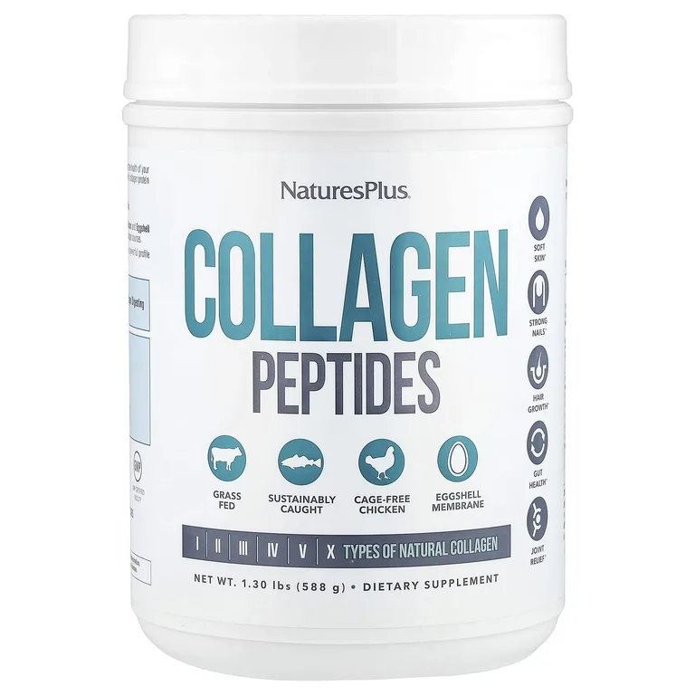 NaturesPlus, пептиды коллагена, 588 г (1,30 фунта)