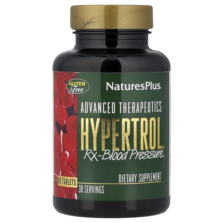 NaturesPlus, растительный комплекс для нормализации уровня артериального давления, 60 таблеток