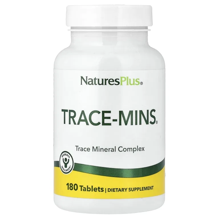 NaturesPlus, Трейс-Минс, 180 таблеток