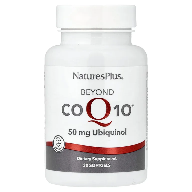 NaturesPlus, убихинол Beyond CoQ10®, 50 мг, 30 капсул