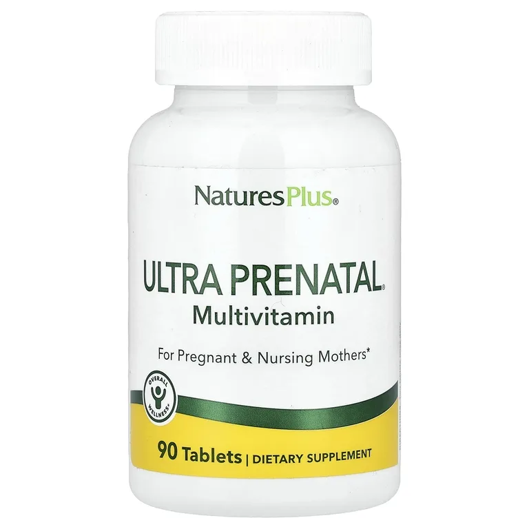 NaturesPlus, Ultra Prenatal®, мультивитамины, 90 таблеток