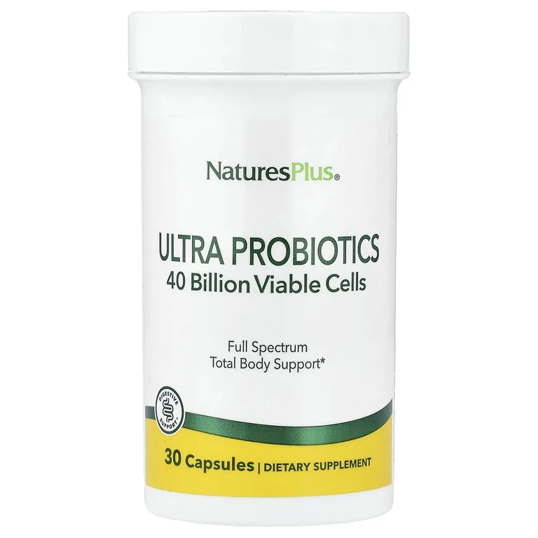 NaturesPlus, ультрапробиотики, 30 капсул