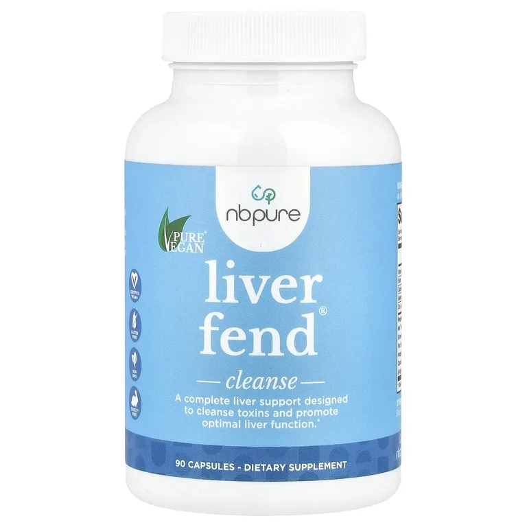 NB Pure, Liver Fend®, очищение, 90 капсул