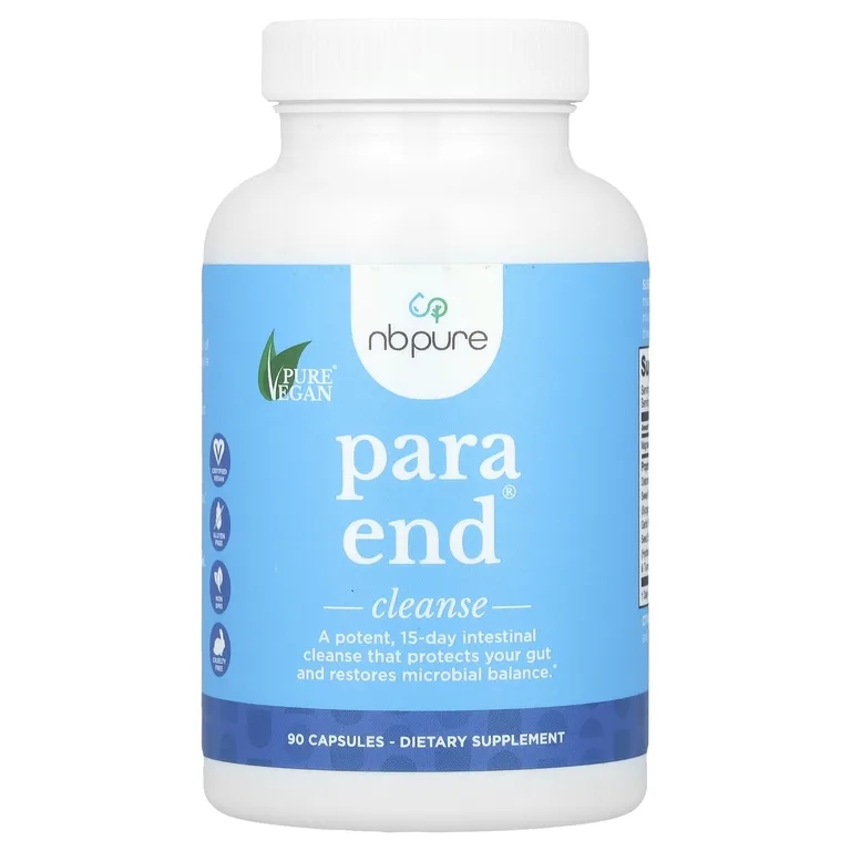 NB Pure, Para End®, очищающее средство, 90 капсул