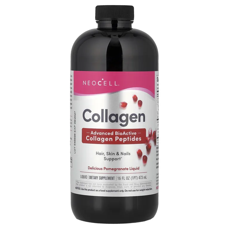 NeoCell, Collagen Liquid, гранат, 473 мл (16 жидк. Унций)