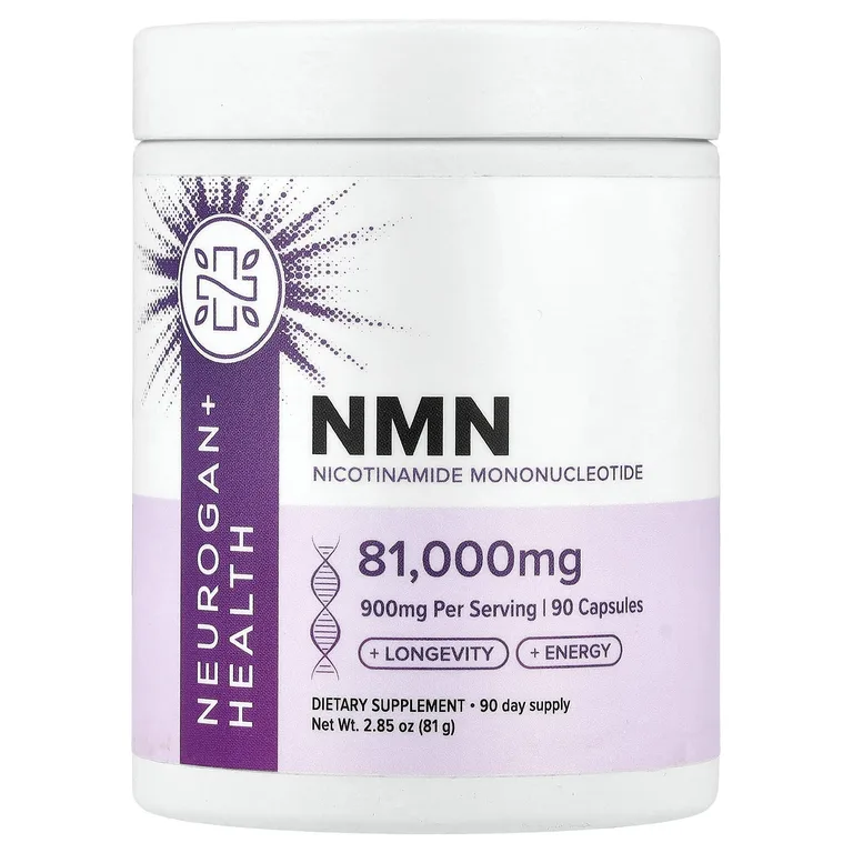 Neurogan Health, NMN, 900 мг, 90 капсул
