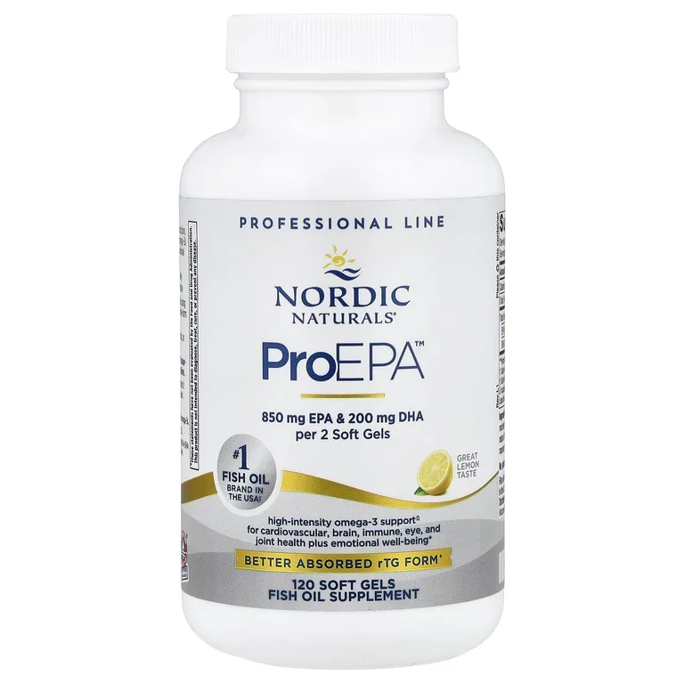 Nordic Naturals, ЭПК, омега-3 кислоты, 120 желатиновых капсул